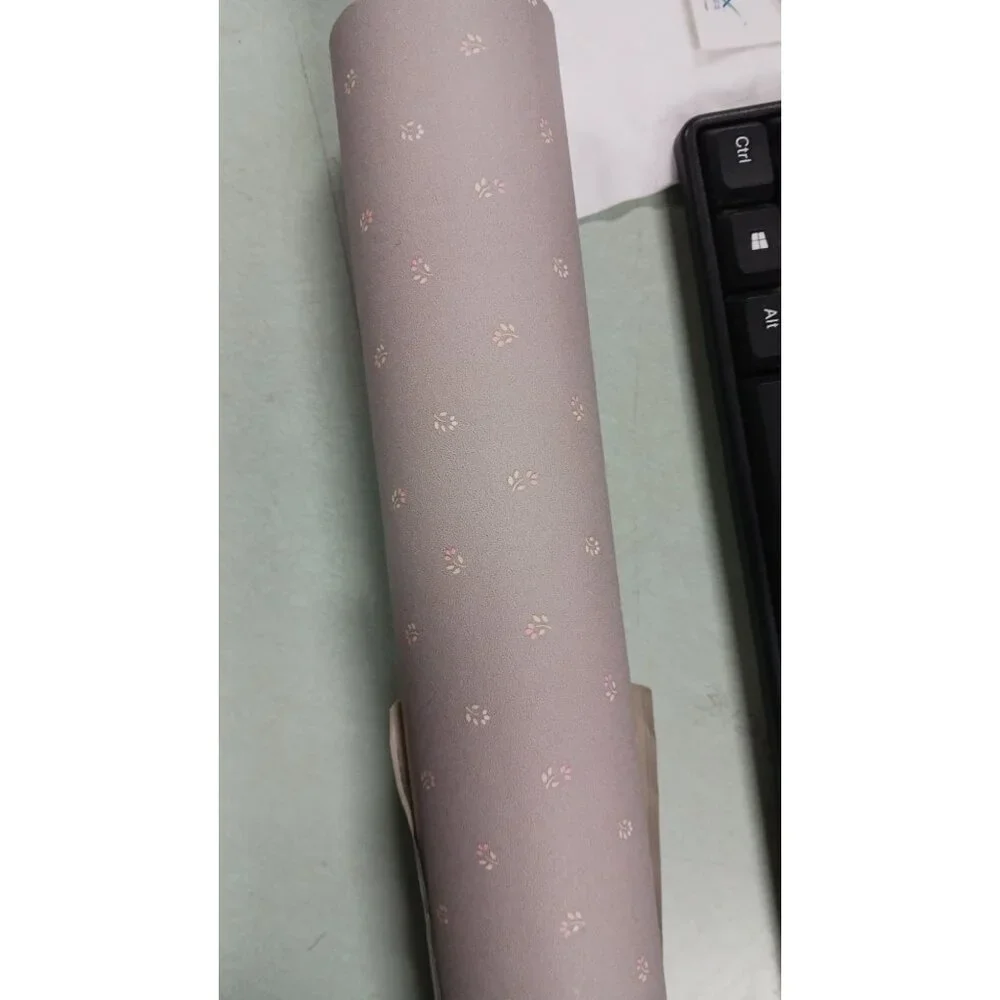 Coloroll Prepasted Solid Sheet Vinyl Wallcovering #956471 Dolores